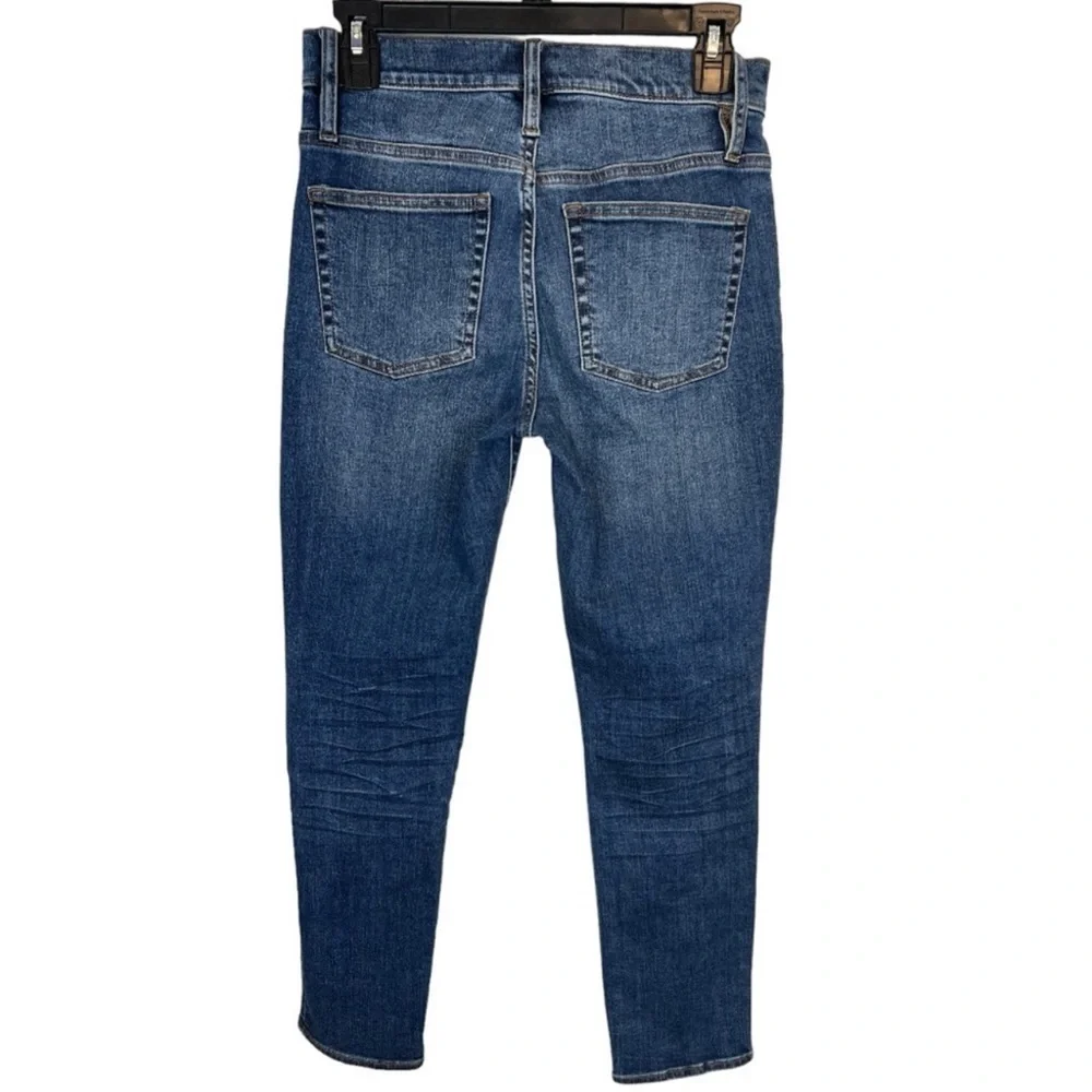 J. Crew high rise distressed vintage straight jean in coastline size 26 NWT